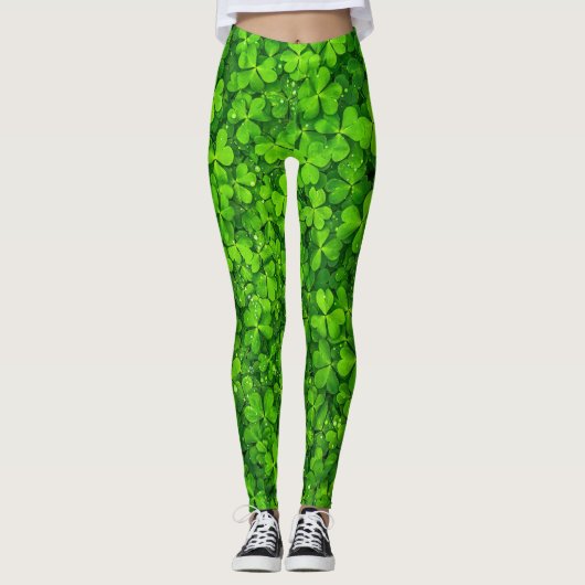 Shamrock-Leggings Leggings (Voorkant)