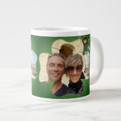 Shamrock Lijsten 2 foto's Speciale Mok (Voorkant rechts)