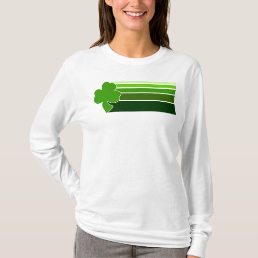 Shamrock lines t-shirt (Voorkant)