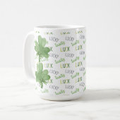 Shamrock Lucky Coffee Mug (Devant gauche)