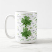 Shamrock Lucky Coffee Mug (Gauche)