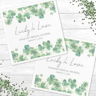 Shamrock Lucky In Love Bruidsfeest Servet