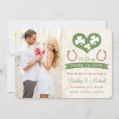 Shamrock Lucky in Love Save the Date (Voorkant)