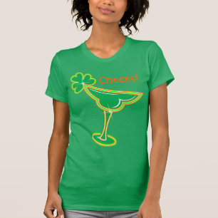 Shamrock Margarita Cheers! T-shirt