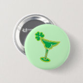 Shamrock Margarita Ronde Button 5,7 Cm (Voorkant /achterkant)