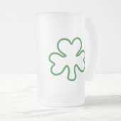 Shamrock Matglas Bierpul (Voorkant rechts)