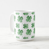 Shamrock Mok voor St. Patrick's Day (Voorkant links)
