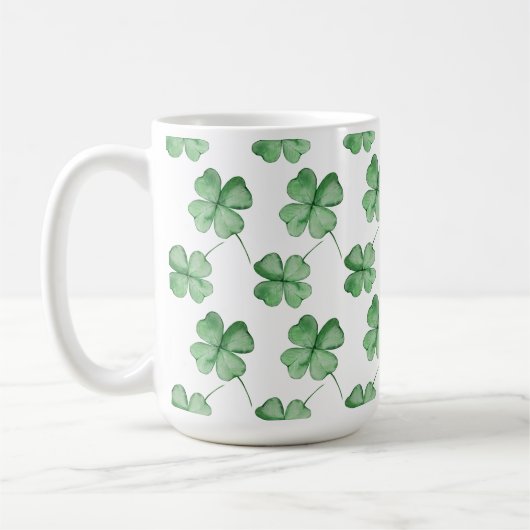 Shamrock Mok voor St. Patrick's Day (Links)
