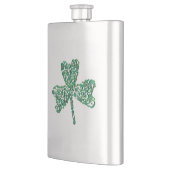 Shamrock Muzieknoten Flask Flacon (Links)