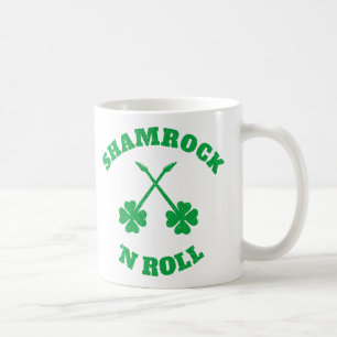 Shamrock 'n Roll Grunge Koffiemok