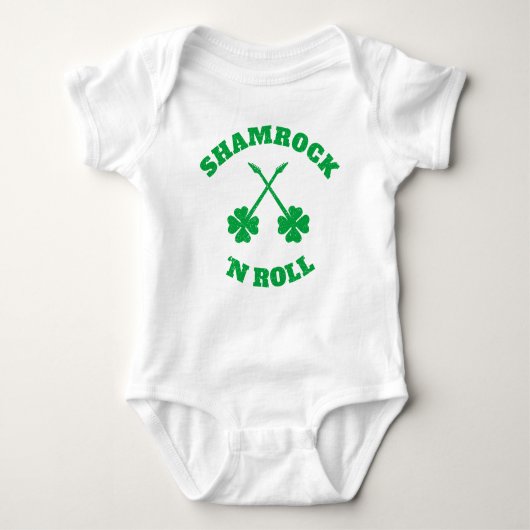 Shamrock 'n Roll Grunge Romper (Voorkant)