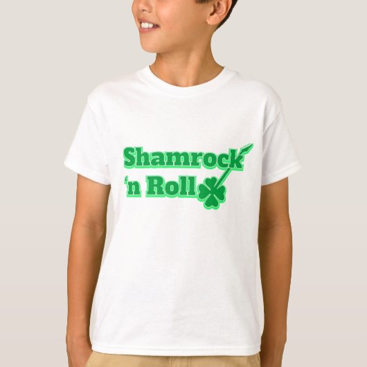 Shamrock 'n Roll T-shirt (Voorkant)