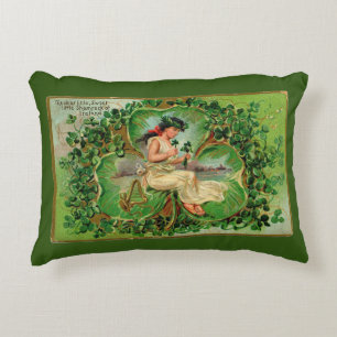 Shamrock of Ireland Accent Pillow Kussen