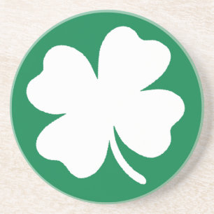 Shamrock-Onderzetter Zandsteen Onderzetter