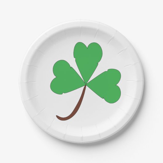 Shamrock Papieren Bordje (Voorkant)