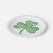 Shamrock Papieren Bordje (Gekanteld)