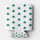 Shamrock Pattern Blikjeskoeler (Achterkant)