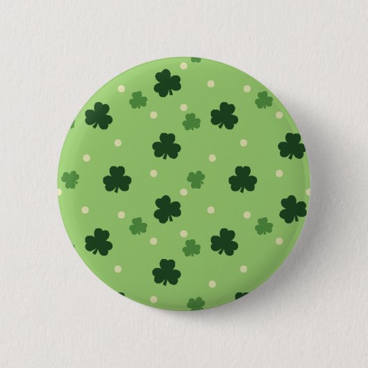 Shamrock Pattern Button (Voorkant)
