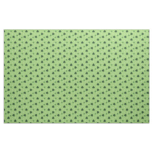 Shamrock Pattern Fabric Stof