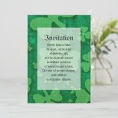 Shamrock Pattern Kaart (Staand voorkant)