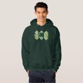 Shamrock Pattern St Patrick’s Day Shirt – camiseta (Voorkant volledig)