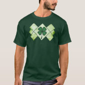Shamrock Pattern St Patrick’s Day Shirt – camiseta (Voorkant)