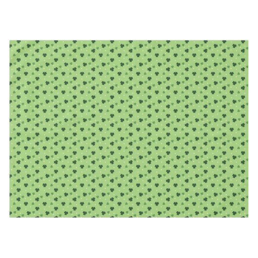 Shamrock Pattern Tablecloth Tafelkleed (Voorkant (Horizontaal))