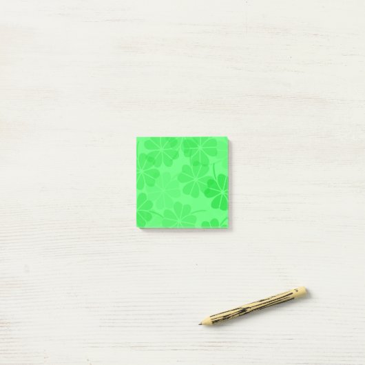 Shamrock Post it Notes (Op bureau)