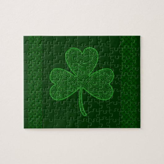 Shamrock Puzzle Legpuzzel (Horizontaal)