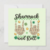 Shamrock & Roll - Skeleton Hand (Voorkant)