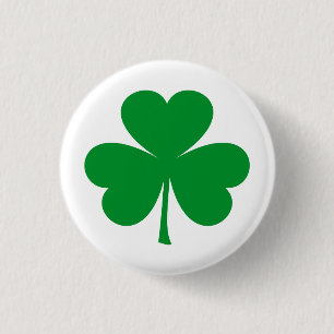 Shamrock Ronde Button 3,2 Cm
