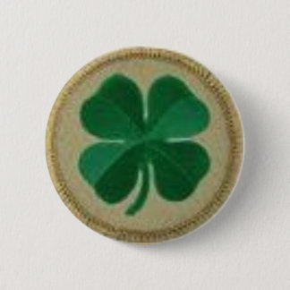 shamrock ronde button 5,7 cm