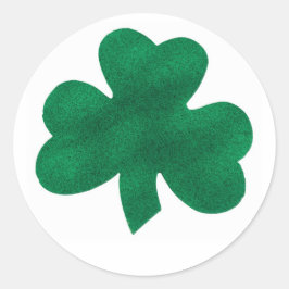 Shamrock Ronde Sticker