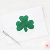 Shamrock Ronde Sticker (Envelop)