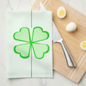 Shamrock 🍀 Serviettes de cuisine (Quart Plié)