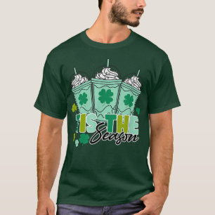 Shamrock shake the Season Coffee Happy St Patr T-shirt