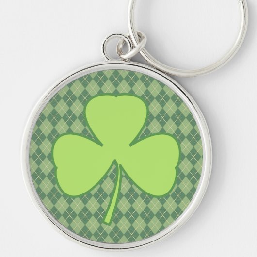 Shamrock Sleutelhanger (Voorkant)