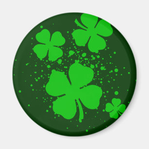 Shamrock Spatter Magneet