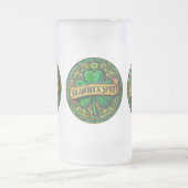 Shamrock Spirit Frosted Beer Mug (Centre)