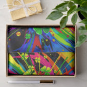 [Shamrock Splash] Regenboogkleuren Paint Splatter Tissuepapier (Geschenk)