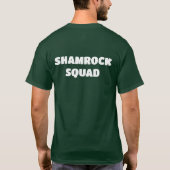 Shamrock Squad Clover St Patrick’s T-Shirt (Achterkant)