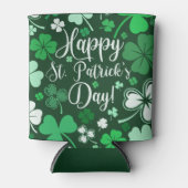 Shamrock St. Patrick Blikjeskoeler (Voorkant)