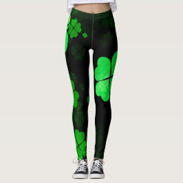 Shamrock St. Patrick Leggings