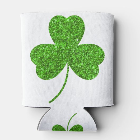 Shamrock St. Patrick's Day Blikjeskoeler (Achterkant)