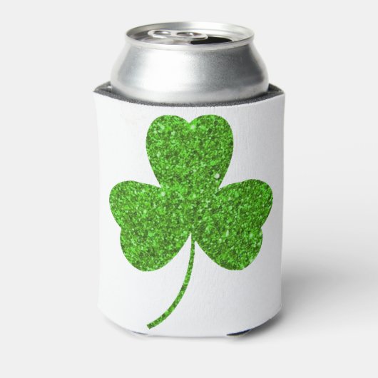 Shamrock St. Patrick's Day Blikjeskoeler (Blikje Achterkant)