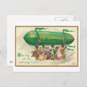 Shamrock St. Patrick's Day Briefkaart (Voorkant / Achterkant)