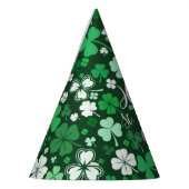 Shamrock St. Patrick's Day Feesthoedjes (Links)