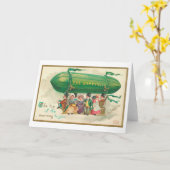 Shamrock St. Patrick's Day Kaart (Gele Bloem)