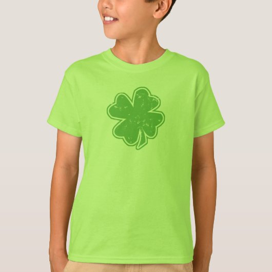  Shamrock St. Patrick's Day Kinder T-Shirt (Voorkant)