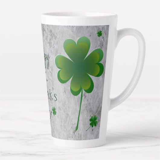 Shamrock St. Patrick's Day Latte Mok (Rechts)